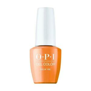 Féltartós Körömlakk - OPI Gel Color My Me Era Collection, Feelin' Fire, 15 ml kép