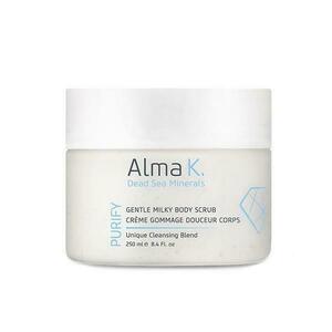 Finom és tejszerű testradír – Alma K Gentle Milky Body Scrub Purify, 250 ml kép