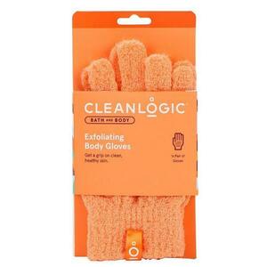 Hámlasztó kesztyű testre – Cleanlogic Bath & Body Exfoliating Body Gloves, 1 pár kép