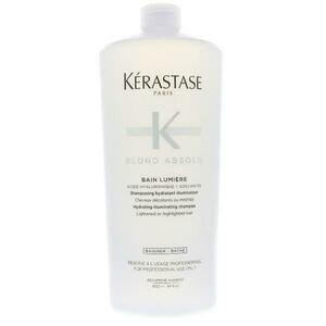 Hidratáló Illuminátor /Hajfényesítő Sampon Szőke Hajra - Kerastase Blond Absolu Bain Lumiere Hydrating Illuminating Shampoo, 1000ml kép