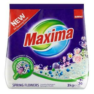 Mosópor – Sano Maxima Spring Flowers Laundry Detergent, 2000 g kép