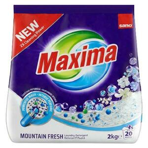 Mosópor, ruháknak – Sano Maxima Mountain Fresh Laundry Detergent, 2000 gr kép