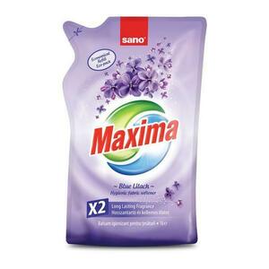 Orgona Illatú Ruhaöblítő, utántöltő - Sano Maxima Blue Lilach Hygienic Fabric Softener Refill, 1000 ml kép