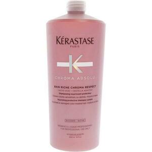 Regeneráló Sampon Festett Hajra - Kerastase Chroma Absolu Bain Riche Chroma Respect Lactic Acid + Centella Asiatica, 1000 ml kép