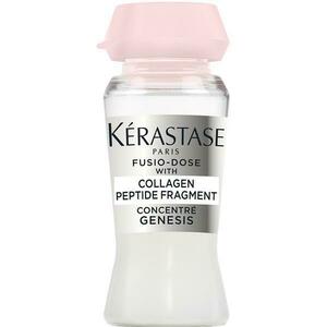 Koncentrált Kezelés Gyenge, Hajhullásra Hajlamos a hullásra és Fésülés Általi Töredezésre - Kerastase Fusio-Dose With Collagen Peptide Fragment Concentre Genesis, 10 x 12 ml kép