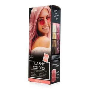 Féltartós 100% Vegán Hajfesték - Neva Flashy Colors Rose Gold, árnyalata Arany-Rózsaszín, 100 ml kép