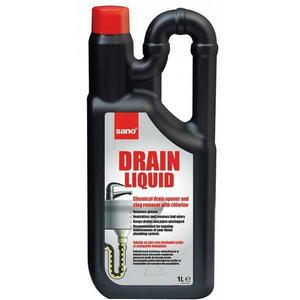 Lefolyó Tisztító - Sano Drain Liquid, 1000 ml kép