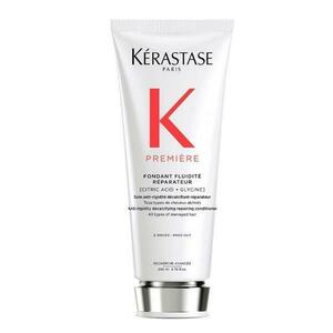 Vízkőtelenítő helyreállító hajbalzsam minden típusú sérült hajra - Kerastase Premiere Anti-Rigidity Decalcifying Repairing Conditioner, 200 ml kép