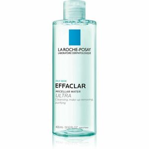 La Roche-Posay Effaclar Ultra tisztító micellás víz problémás és pattanásos bőrre 400 ml kép