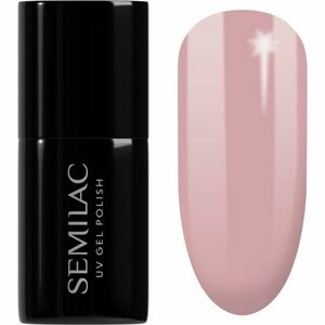 Semilac UV Hybrid Allure géles körömlakk árnyalat 004 Classic Nude 7 ml kép