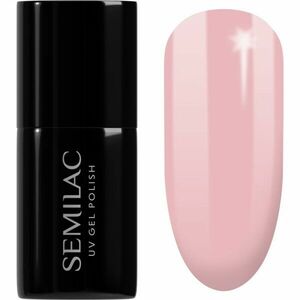 Semilac UV Hybrid Special Day géles körömlakk árnyalat 047 Pink Peach Milk 7 ml kép