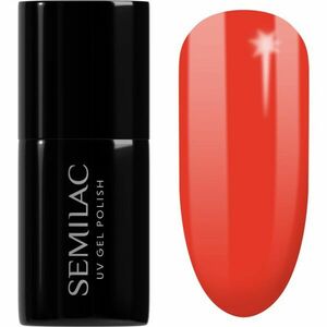 Semilac UV Hybrid Hottie géles körömlakk árnyalat 039 Sexy Red 7 ml kép