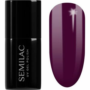 Semilac UV Hybrid Allure géles körömlakk árnyalat 083 Burgundy Wine 7 ml kép