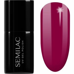 Semilac UV Hybrid Allure géles körömlakk árnyalat 028 Classic Wine 7 ml kép