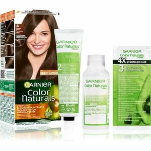 Garnier Color Naturals Creme hajfesték árnyalat 4 Natural Brown 1 kép