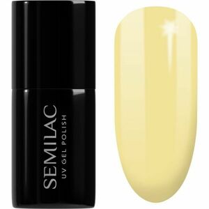 Semilac UV Hybrid Tropical Drinks géles körömlakk árnyalat 023 Banana 7 ml kép