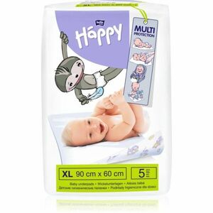 Bella Baby Happy Size XL eldobható pelenkázó-alátétek 90x60 cm 5 db kép