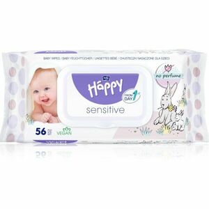 Bella Baby Happy Sensitive nedves törlőkendő gyerekeknek 56 db kép