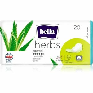 BELLA Herbs Aloe Vera egészségügyi betétek parfümmentes 20 db kép