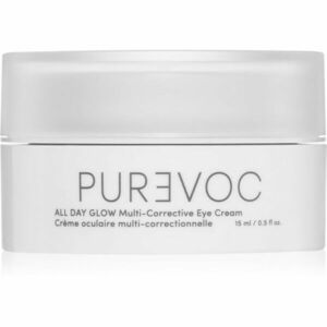 WONDERSKIN PUREVOC All Day Glow Eye Cream szemkrém a sötét karikák és ráncok csökkentésére 15 ml kép