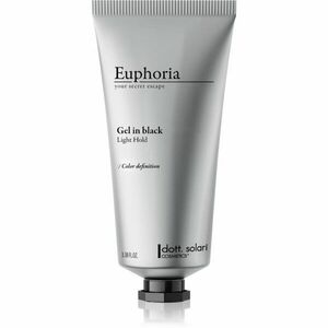 Euphoria Gel in Black styling gél sötét hajra uraknak 100 db kép