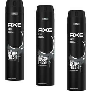 Axe izzadásgátló férfi Dezodor Black 3x250ml kép