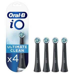 Braun Oral-B iO Ultimate Clean Fekete 4 db Elektromos fogkefe pótfej kép