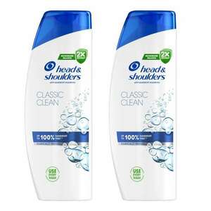 Head & Shoulders Classic Clean Sampon 2x400ml kép