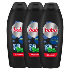 Baba Férfi Tusfürdő Menta 3x750ml kép