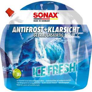 Sonax Antifrost+Klarsicht Bis -20C Ice-Fresh 3L Szélvédőmosó kép