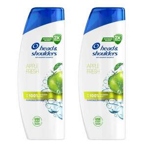 Head & Shoulders Apple Fresh Sampon 2x400ml kép