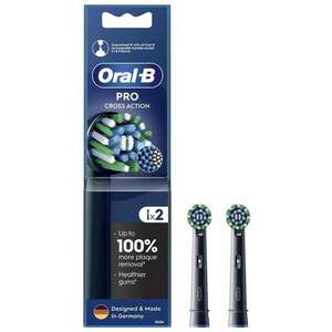 Oral-B EB50BRB CrossAction Elektromos fogkefe Pótfej - Fekete (2db) kép