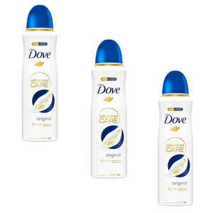 Dove Advanced Care női izzadásgátló Dezodor Original 3x200ml kép