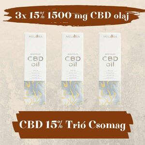 CBD Trió Csomag 3x15% 1500 mg kép