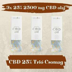 CBD Trió Csomag 3x25% 2500 mg kép