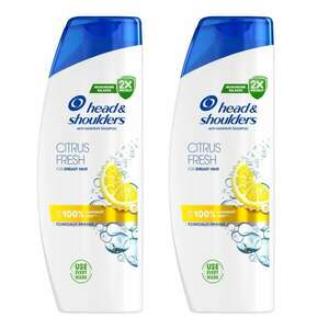 Head & Shoulders Citrus Fresh Sampon 2x400ml kép