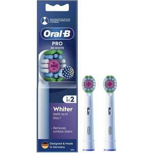 Oral-B EB18pRX 3D Elektromos fogkefe Pótfej - Fehér (2db) kép