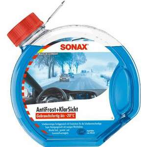 Sonax Antifrost+Klarsicht Bis -20C Citrus 4L Téli Szélvédőmosó kép