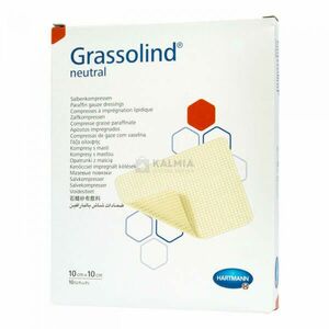 Grassolind kenőcsös sebfedő 10x10 cm 10 db 4993140 kép