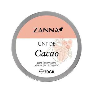 Kakaóvaj Kozmetikai Használatra - Zanna 100% Natural, 70 g kép