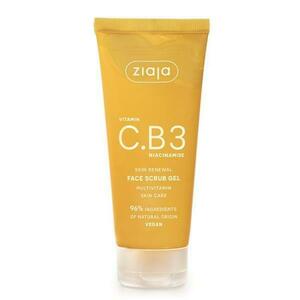 Arcpeeling gél - Ziaja Vitamin C.B3 Niacinamide Skin Revival Face Scrub Gel, 100 ml kép