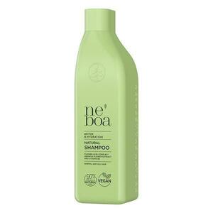 Természetes méregtelenítő sampon normál vagy zsíros hajra - Neboa Detox & Hydration, 300 ml kép