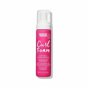 Göndörödést gátló / anti frizz formázó hab göndör hajra – Umberto Giannini Curl Foam, 200 ml kép