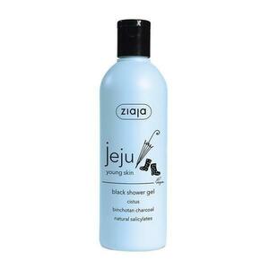 Tusfürdő szénnel - Ziaja Jeju Blue Young Skin Black Shower Gel, 300 ml kép