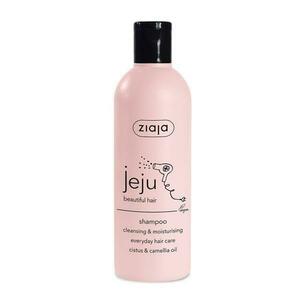 Sampon mindennapi használatra - Ziaja Jeju Pink Young Skin Cleansing & Moisturising Shampoo, 300 ml kép