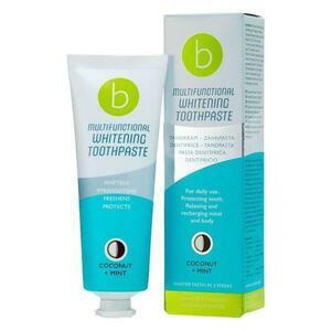 Kókusz és menta fehérítő fogkrém – Beconfident Multifunctional Whitening Toothpaste, 75 ml kép