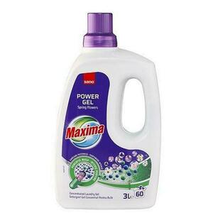 Mosószer gél - Sano Maxima Power Gel Spring Flowers Concentrated Laundry Gel, 3000 ml kép