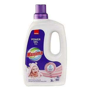 Folyékony mosószer babaruhákhoz - Sano Maxima BABY Concentrated Laundry Gel, 3000 ml kép