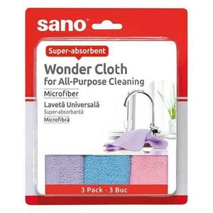 Mágikus törlőkendők – Sano Wonder Cloth for All-Purpose Cleaning, 3 db. kép