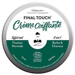 Mattító Formázó Krém Hajra és Szakállra – Monsieur Barbier Styling Cream Final Touch, 75 ml kép